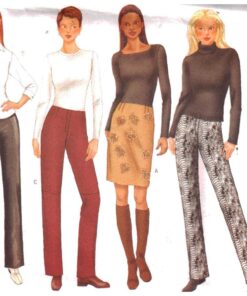 Butterick 6742 Skirt, Pants Size: 6-8-10 Uncut Sewing Pattern