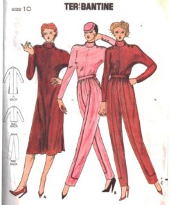 Butterick 6749 Dress, Top, Pants Size: 10 Uncut Sewing Pattern