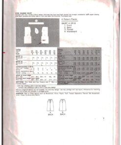 Alternative view of Butterick 6759 Skirt Size: 14 Uncut Sewing Pattern