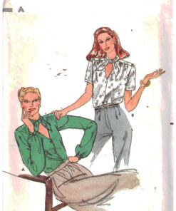 Butterick 6958 Blouse Size: 8-10-12 Uncut Sewing Pattern