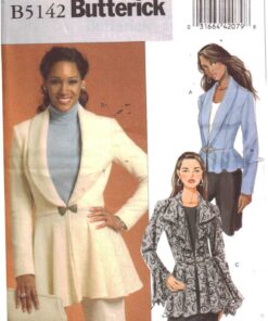 Butterick B5142 Jacket Size: F5 16-18-20-22-24 Uncut Sewing Pattern