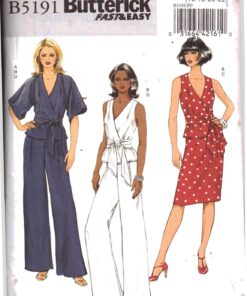 Butterick B5191 Jacket, Top, Skirt, Pants Size: FF 16-18-20-22 Uncut Sewing Pattern
