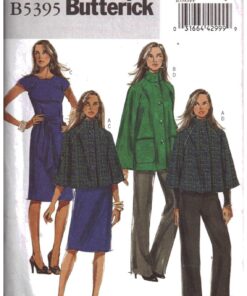 Butterick B5395 Jacket, Dress, Pants Size: FF 16-18-20-22 Uncut Sewing Pattern