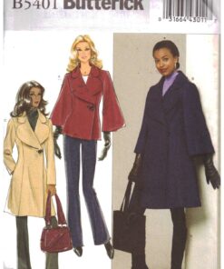 Butterick B5401 Coat Size: F5 16-18-20-22-24 Uncut Sewing Pattern