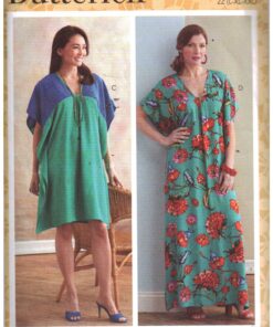 Butterick B6683 Tunic, Caftan Size: ZZ L-XL-XXL Uncut Sewing Pattern