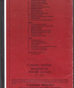 Alternative view of Country Stitches 120 Abby Doll and Bunny Size: 18, 8" Uncut Sewing Pattern