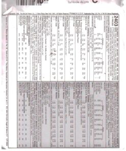 Alternative view of McCall's 2403 Girls' Coat, Hat Size: CH 7-8-10 Uncut Sewing Pattern