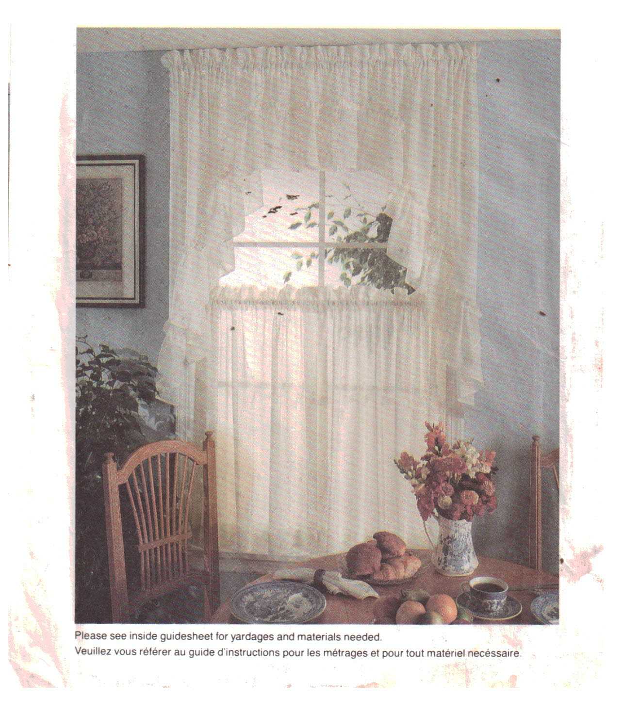 McCall's 2861 Window Treatments Size: One Uncut Sewing Pattern - Image 2