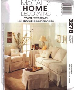 McCall's 3278 Cover Essentials Size: One Uncut Sewing Pattern