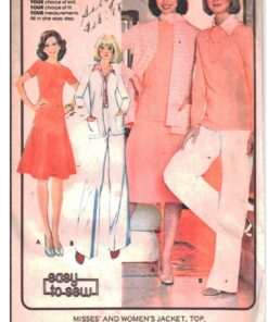 McCall's 5007 Jacket, Top, Skirt, Pants, Scarf Size:14 Bust 36 Uncut Sewing Pattern