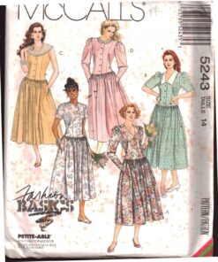 McCall's 5243 Dress Size: 14 Uncut Sewing Pattern