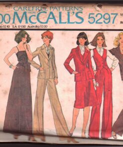 McCall's 5297 Blazer, Vest, Skirt, Pants, Top Size: 12 Bust 34 Uncut Sewing Pattern
