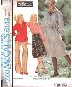 McCall's 6149 Dress, Top Size: 8 Bust 31.5 Uncut Sewing Pattern