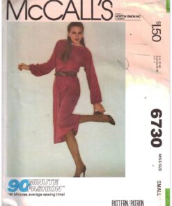 McCall's 6730 Dress Size: 10-12 Uncut Sewing Pattern
