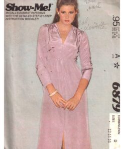 McCall's 6879 Dress Size: D 12-14-16 Uncut Sewing Pattern