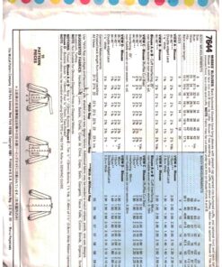 Alternative view of McCall's 7644 Blouses Size: 18 Bust 40 Uncut Sewing Pattern