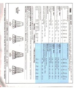 Alternative view of McCall's 7906 Skirt Size: 16 Waist 30 Uncut Sewing Pattern