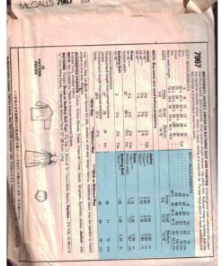 Alternative view of McCall's 7967 Maternity Jacket, Dress, Bathing Suit, Panties Size: 10-12 Used Sewing Pattern