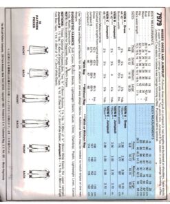 Alternative view of McCall's 7979 Dress, Jumpsuit Size: 10-12 Uncut Sewing Pattern