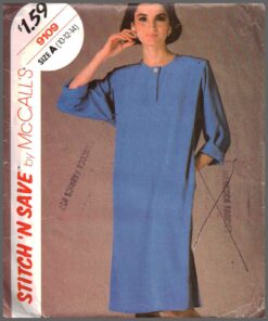 McCall's 9109 Dress Size: A 10-12-14 Uncut Sewing Pattern