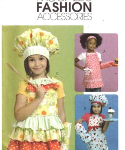 McCall's M6049 Kids' Aprons, Hat, Headband, Mitt Size: OSZ Uncut Sewing Pattern