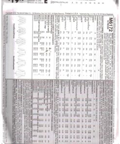 Alternative view of McCall's M6172 Jackets Size: FF 16-22 Uncut Sewing Pattern
