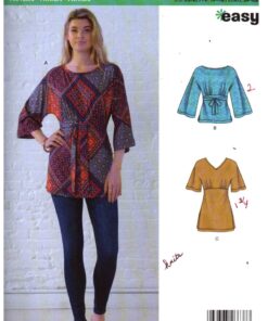 New Look N6638 Tunic Size: XS-XL Uncut Sewing Pattern
