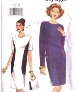 Vogue 9546 Dress Size: 12-14-16 Uncut Sewing Pattern