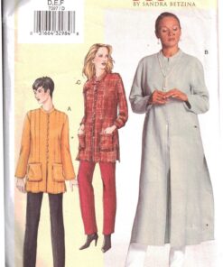 Vogue 7397 Tunic, Pants Size: D,E,F Uncut Sewing Pattern
