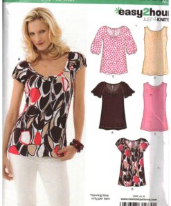 New Look 6807 Tops Size: A 8-18 Uncut Sewing Pattern