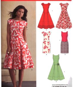 New Look 0125 Dress Size: 8-18 Used Sewing Pattern