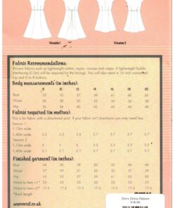 Alternative view of Sew Over It Doris Dress Size: 8-20 Uncut Sewing Pattern