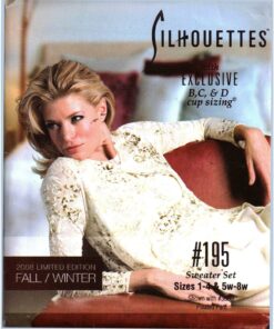 Silhouttes 195 Sweater Set Size: 1-4, 5W-8W Uncut Sewing Pattern