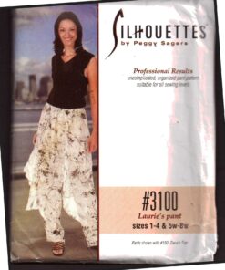 Silhouttes 3100 Laurie's Pants Size: 1-4, 5W-8W Uncut Sewing Pattern