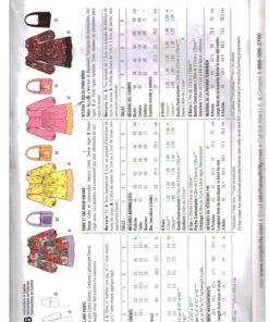 Alternative view of Simplicity 2306 Girl's Dress, Purse Size: A 3-8 Used Sewing Pattern
