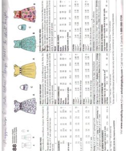 Alternative view of Simplicity 2688 Girl's Dress, Purse Size: A 3-8 Uncut Sewing Pattern