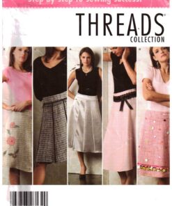 Simplicity 4496 Skirt Size: H5 6-14 Used Sewing Pattern