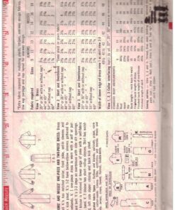 Alternative view of Simplicity 5057 Dress, Top, Skirt Size: 11 Bust 31.5 Used Sewing Pattern