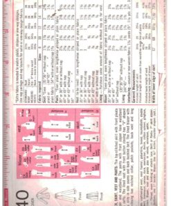 Alternative view of Simplicity 5140 Blazer, Skirt, Vest, Pants Size: 8 Bust 31.5 Used Sewing Pattern