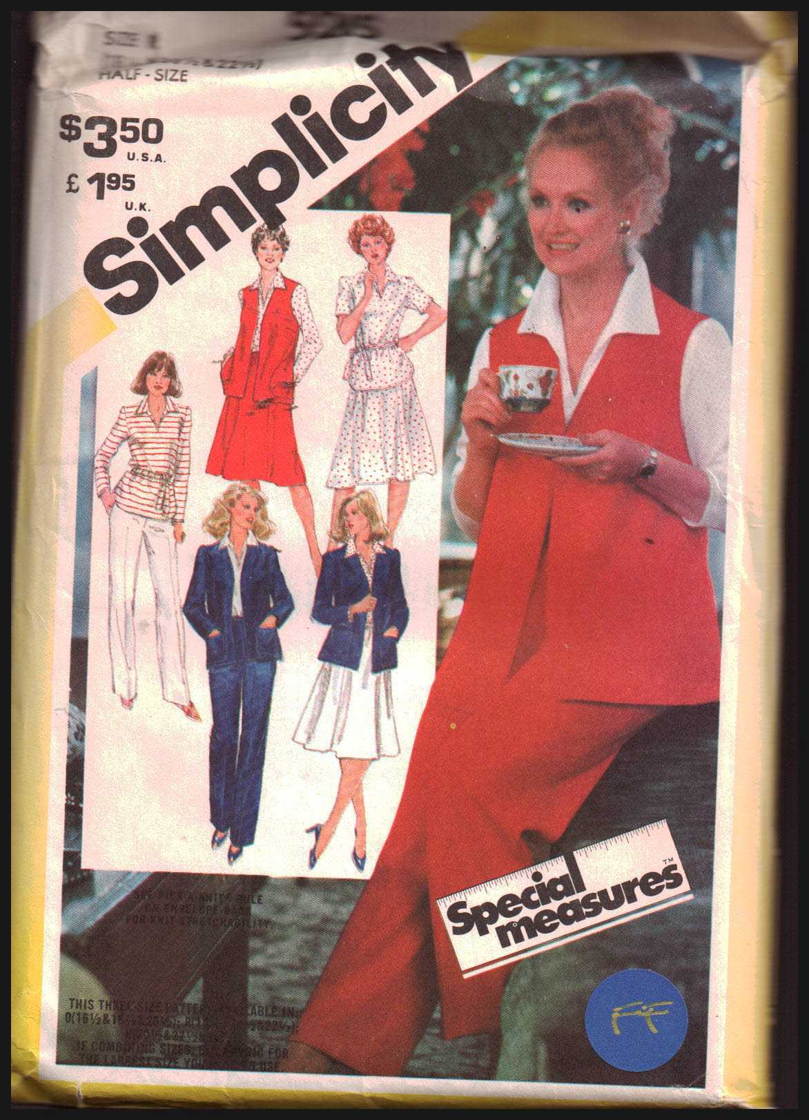 Butterick 5215 Dress, Top, Pants Size: L-XL Uncut Sewing Pattern