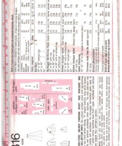 Alternative view of Simplicity 5316 Cardigan, Jacket, Bias Skirt, Bell-Bottom Pants Size: 9/10 Bust 30.5 Used Sewing Pattern