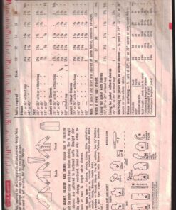 Alternative view of Simplicity 5782 Jacket, Blouse, Skirt Size: 14 Bust 34 Used Sewing Pattern