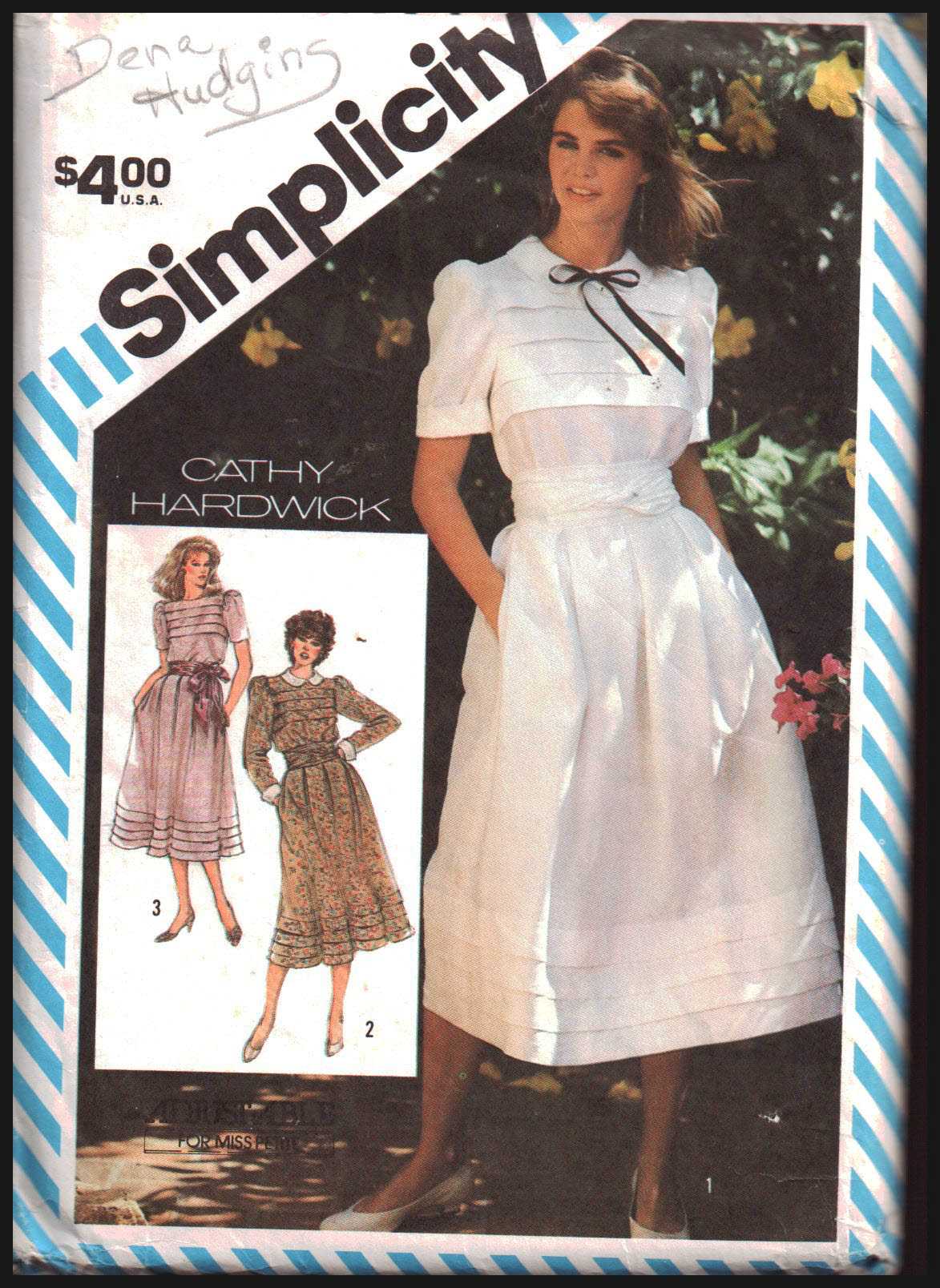 Simplicity 5974 Dress by Cathy Hardwick Size: 14 Used Sewing Pattern