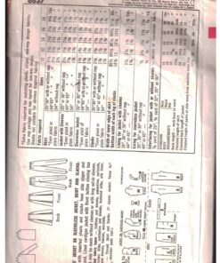 Alternative view of Simplicity 6637 Jacket, Vest, Skirt, Pants Size: 10 Bust 31 Used Sewing Pattern