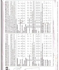 Alternative view of Simplicity 7333 Blouse, Vest, Pants, Shorts Size: H 6-8-10 Uncut Sewing Pattern