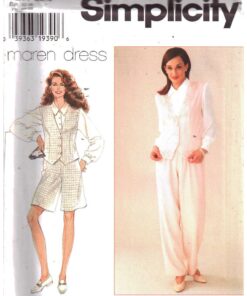 Simplicity 7333 Blouse, Vest, Pants, Shorts Size: H 6-8-10 Uncut Sewing Pattern