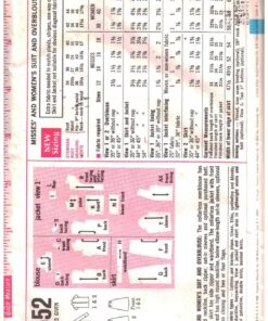 Alternative view of Simplicity 7552 Top, Skirt, Jacket Size: 12 Bust 34 Uncut Sewing Pattern