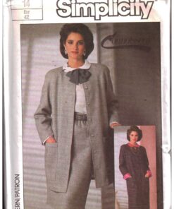 Simplicity 7586 Blouse, Skirt, Jacket, Coatdress Size: 12 or 14 Uncut Sewing Pattern