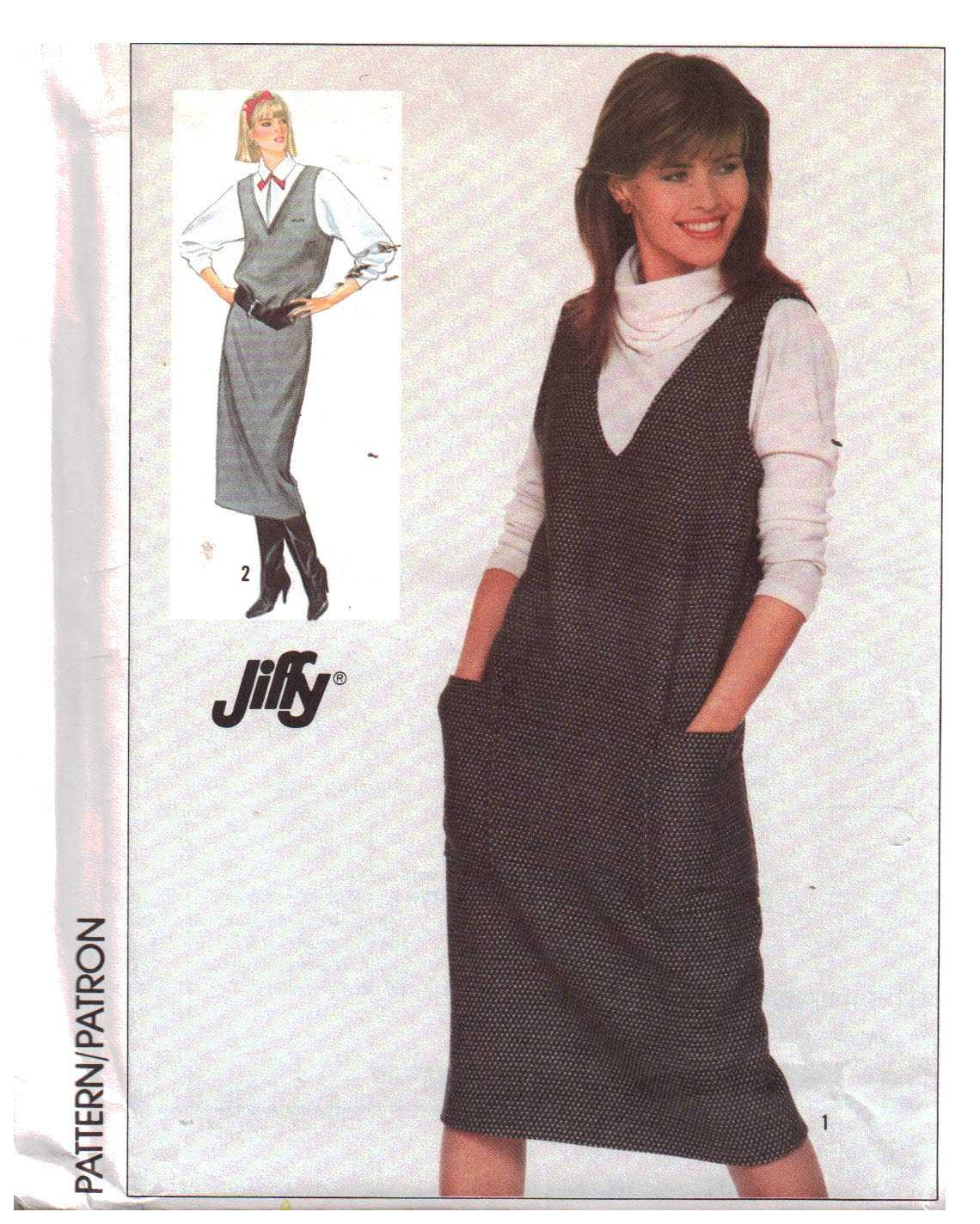 Simplicity 7591 Jumper Size: H 6-8-10 Uncut Sewing Pattern