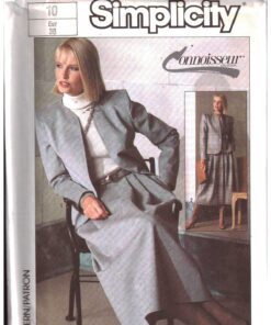 Simplicity 7685 Suit - Jacket, Skirt Size: 10 or 12 or 16 Uncut Sewing Pattern